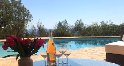 Villa 180 m2 vue imprenable sur mer avec jardin privatif, Ă 5min des plag