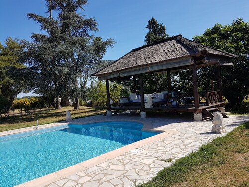  I Columbelle Gîte de France 3 ears, 3 *, seaside, swimming pool, air conditioning, wifi, animals 