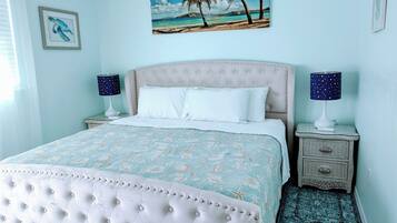 2 bedrooms, iron/ironing board, free WiFi, bed sheets
