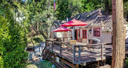 Viihtyisä nuhjuinen chic, romanttinen, Peekaboo-järvi, Lake Passes. Täydellinen 2-4, Fido OK!