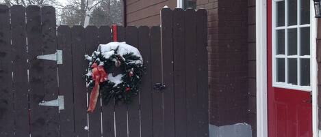 Enceinte de l’hébergement