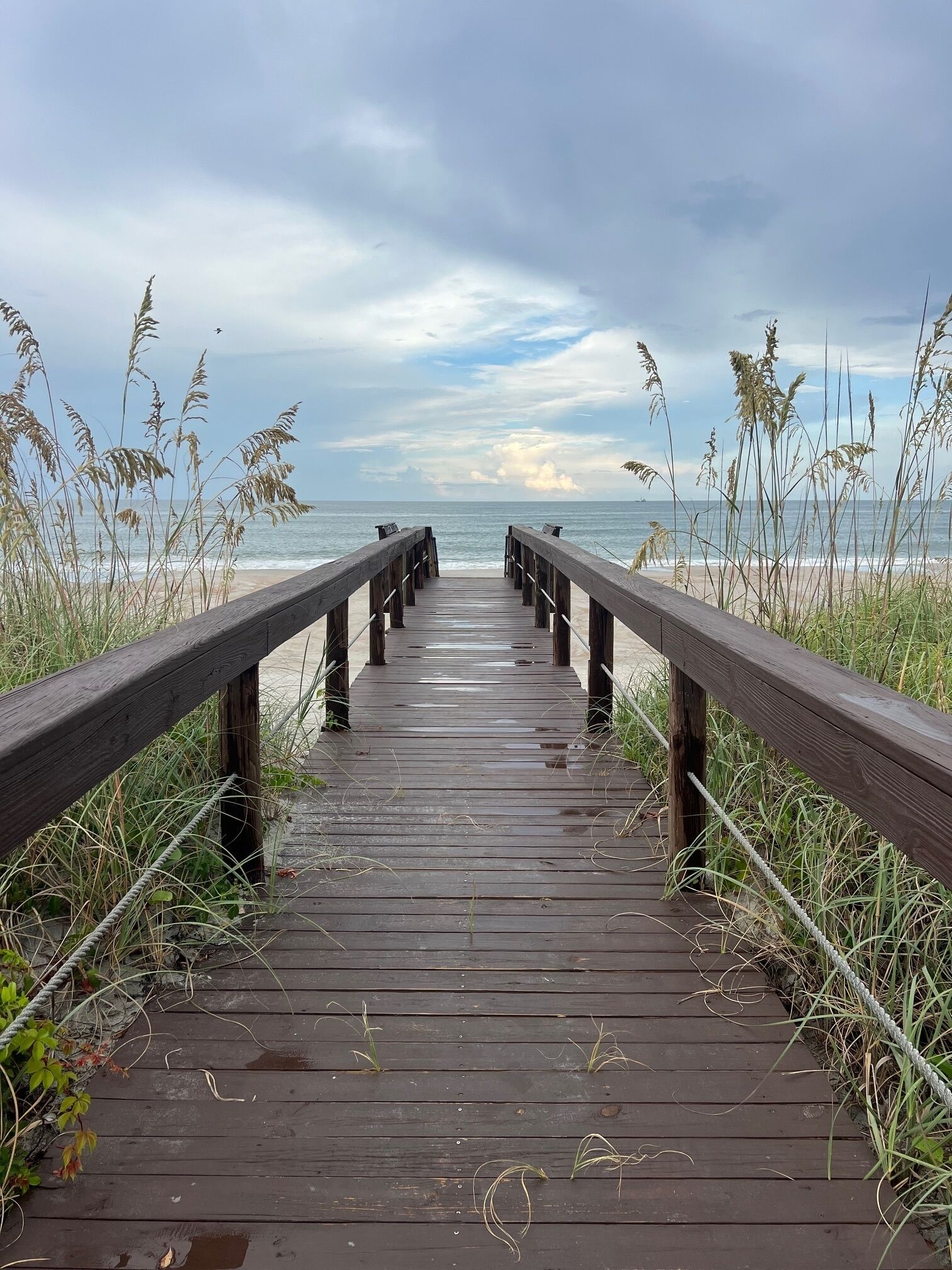 Leave your worries behind! A private boardwalk leads you straight to the sand!