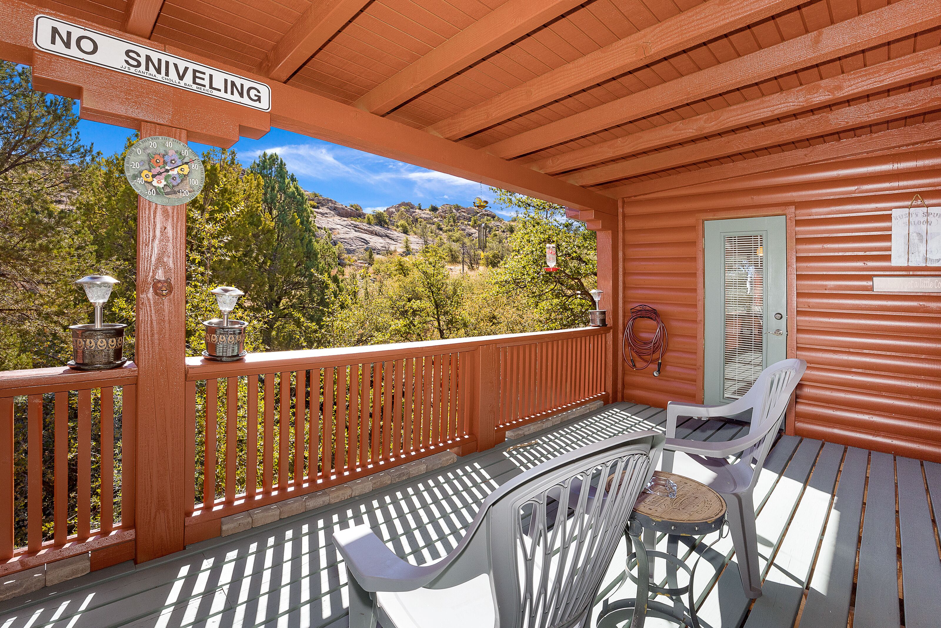 Enceinte de l’hébergement