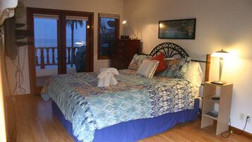 1 slaapkamer, een strijkplank/strijkijzer, gratis wifi, beddengoed