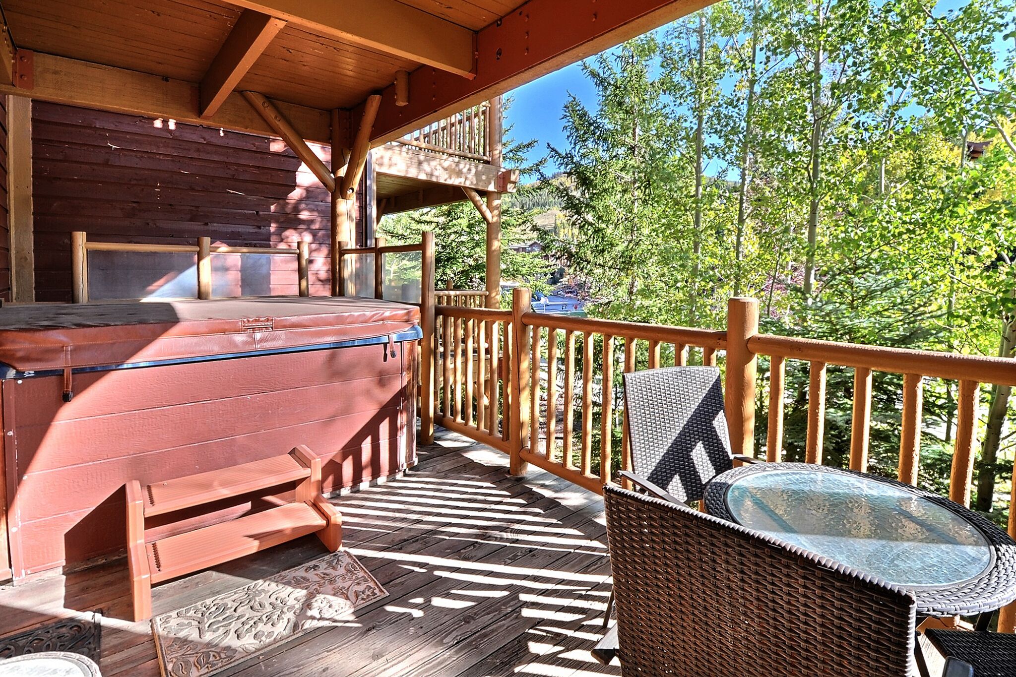 Bain à remous extérieur