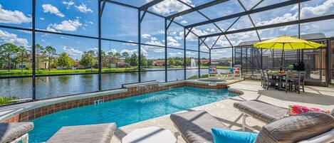 Außenpool, beheizter Pool