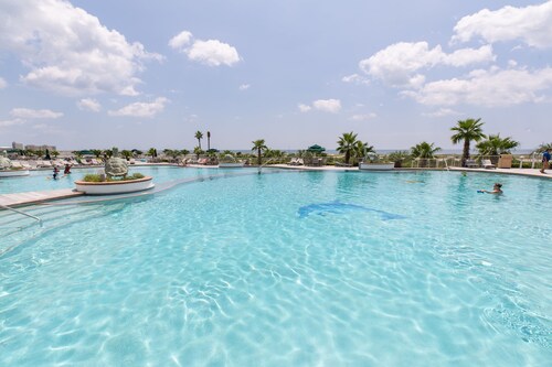 Rates just lowered.  Enjoy The WHITE BEACHES, LAZY RIVER, the CARIBE has it ALL