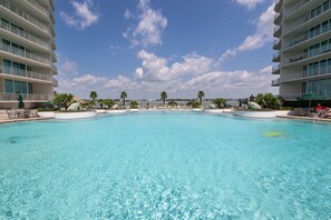 Indoor pool, a heated pool