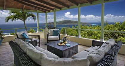 Magens Hideaway ~ 5BR w/ Heated Pool Option • Magens Bay & BVI Views • Sleeps 12
