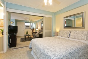 1 bedroom, desk, iron/ironing board, free WiFi