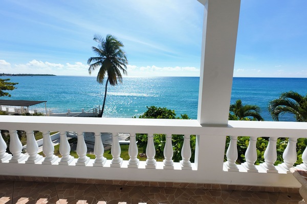 View from our balcony - a great place for morning coffee!