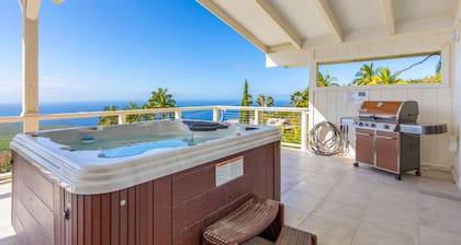 Ylellinen koti upealla merinäköalalla Kealakekua-lahden yläpuolella