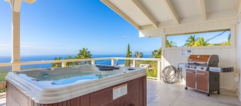 Luxury Magic Oceanview Home – Huge Terrace under roof & Hot Tub