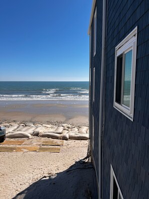 On the beach