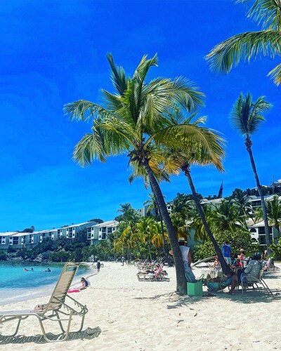 Sapphire Beach Condo, sur la plage de vie. Vues de St John et BVI