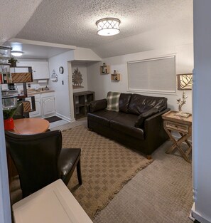 Smart TV, fireplace, Netflix, DVD player