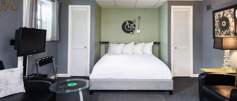 1 chambre, fer et planche Ă repasser, Wi-Fi, draps fournis