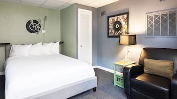 1 chambre, fer et planche à repasser, Wi-Fi, literie fournie