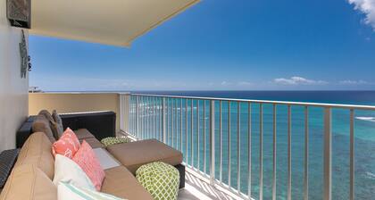 OCEAN FACING-14th Fl Gold Coast/Penthouse @ Diamond Head Beach Hotel