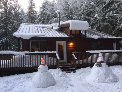 Enchanted Forest Cabin In Majestic Setting - Olympic N. P. On Your Doorstep