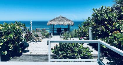 Secluded Tiki Beach House - Beach fun, surf, meditate, fish, play or just relax
