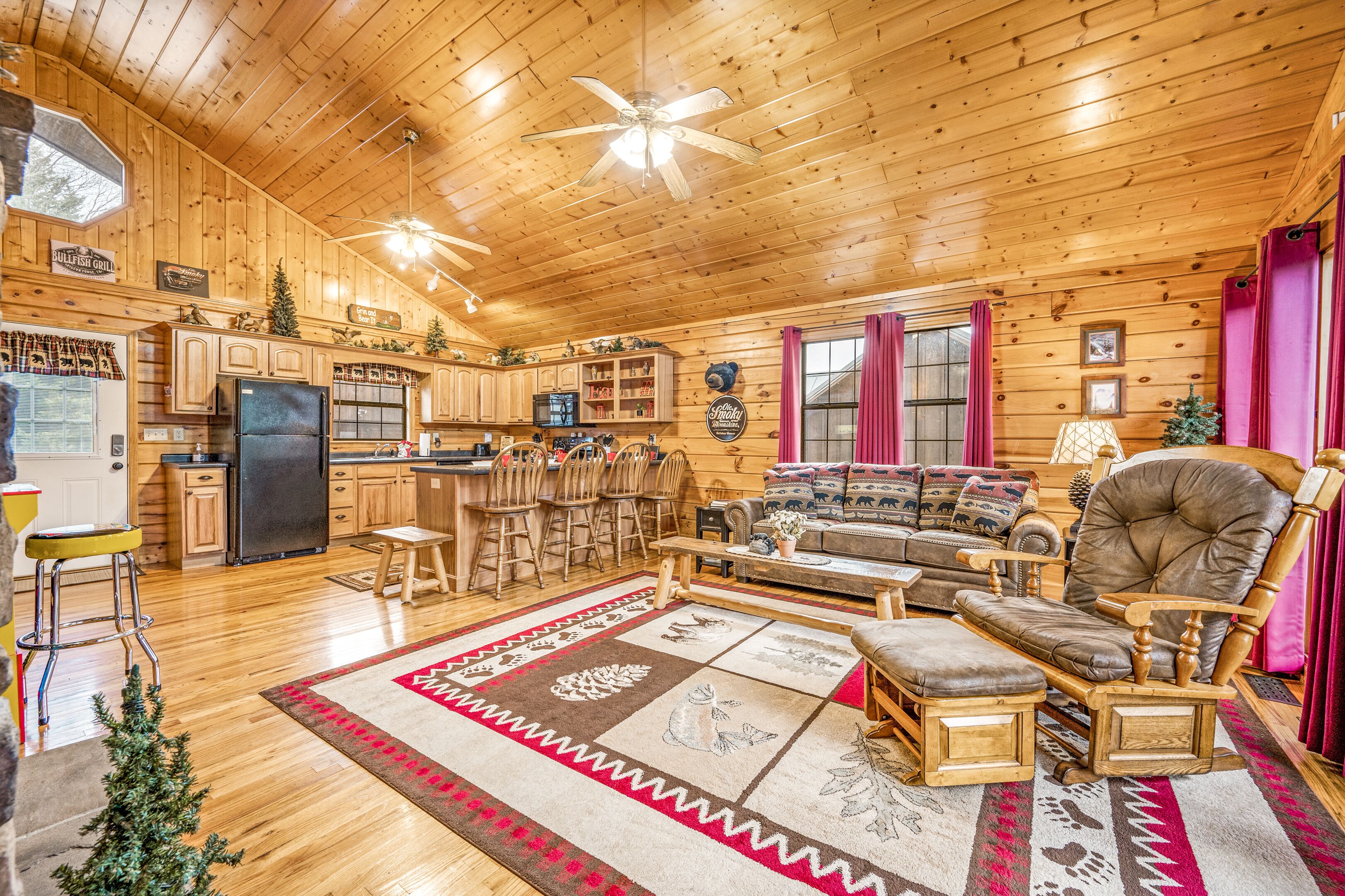 智能电视、壁炉、DVD 播放器