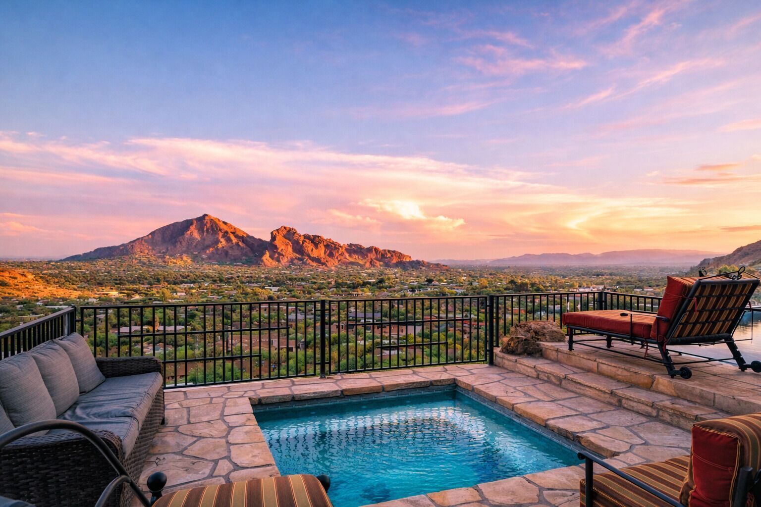Mansion on the Mountain! Spectacular Views of Camelback Mountain