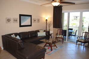 Smart TV, foosball, books