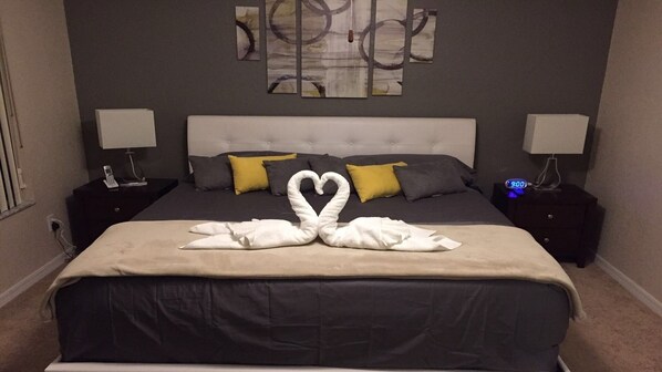 3 bedrooms, iron/ironing board, travel crib, free WiFi