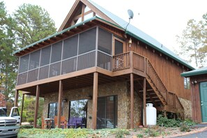 Outside view of cabin