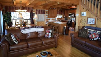 TV, fireplace, DVD player