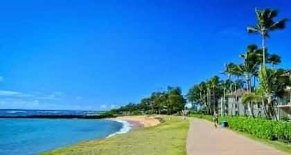 ALOHA 'KING' ☆ Autenttinen hawaialainen "Plantation" -tyyli, Condo ☆