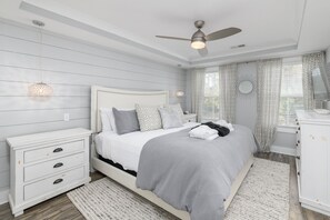 5 bedrooms, iron/ironing board, travel cot, free WiFi
