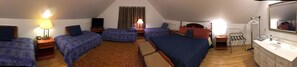 5 bedrooms, iron/ironing board, travel cot, free WiFi