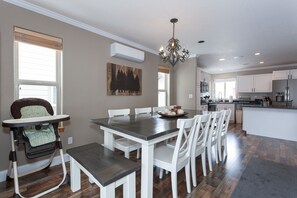 Dining - SKI IN/OUT, HOT TUB. 4 Bed 4.5 bath, 3 Kings, sleeps 20! 45 min to Glacier. (Whitefish)