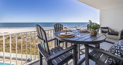 ☀️Gulf Front Condo☀️ VIEWS, DIRECTLY ON GULF, 5 ⭐️ REVIEWS, OWNER MANAGED