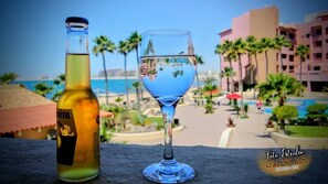 Bar (on property) - 2 bed,2 bath upper condo only steps from the beach. 360 degree views.of ocean! (Cholla Bay)