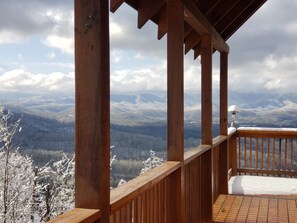 Property grounds - Breathtaking views from decks! Private acres next door to Dollywood! Beautiful! (Pigeon Forge)