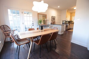 Dining Room. View into kitchen. 