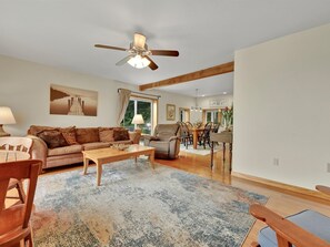 TV, DVD player, offices