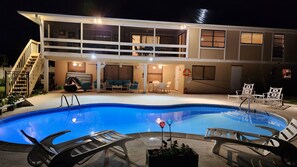 A heated pool - SANIBEL SUN CASTLE  Splendid home, heated pool, great location. bike to beach. (Sanibel)