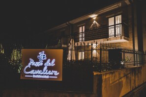 Façade de l’hébergement