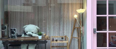 Entrada de la propiedad