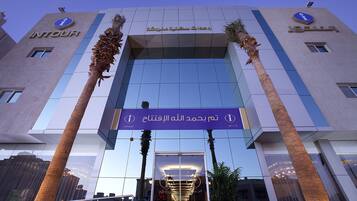 Fassade der Unterkunft