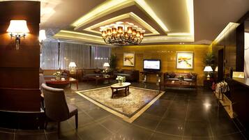 Sitzecke in der Lobby