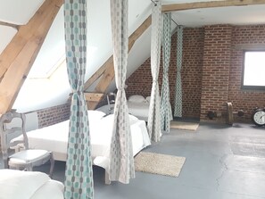 1 chambre, Wi-Fi, draps fournis