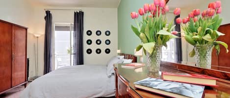 2 chambres, fer et planche Ă repasser, accĂšs au Wi-Fi (inclus)