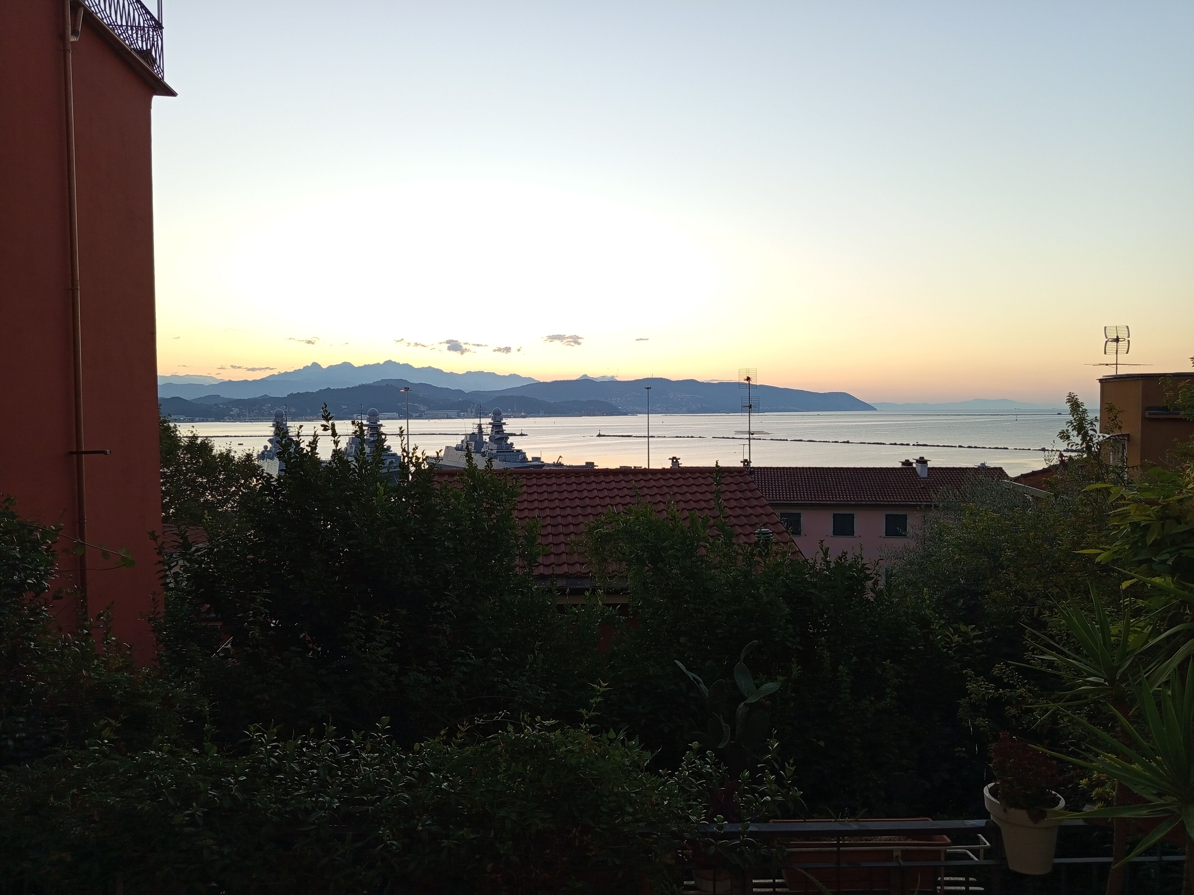 Vue depuis l’hébergement