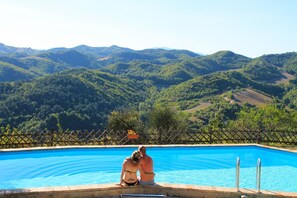 Alberca al aire libre 