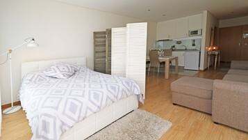 1 dormitorio, wifi, ropa de cama y accesible en silla de ruedas